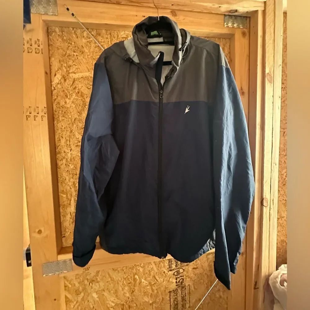 Frogg Togg Men's Blue and Gray Windbreaker